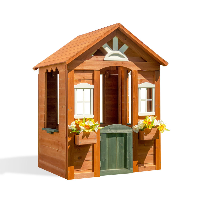 Sportspower Bellevue 3.4' x 3.4' Indoor / Outdoor Playhouse & Reviews